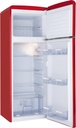 AR7252R Amica Retro Koel-Vriescombinatie - Rood - 166.5 cm Hoog