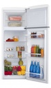 AR7252W Amica Retro Koel-Vriescombinatie 4 ****- 166.5 H - Wit Hoogglans

