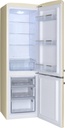 AR8242C Amica Retro Koel-Vriescombinatie - Crèmekleur (Beige) - E label