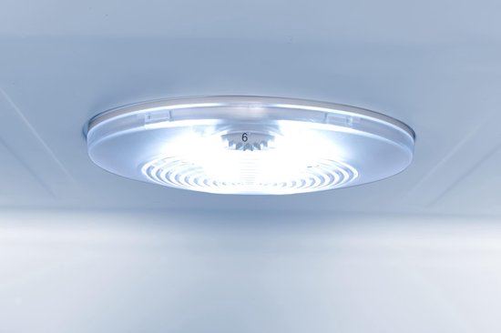 AR8242C Amica Retro Koel-Vriescombinatie - Crèmekleur (Beige) - E label